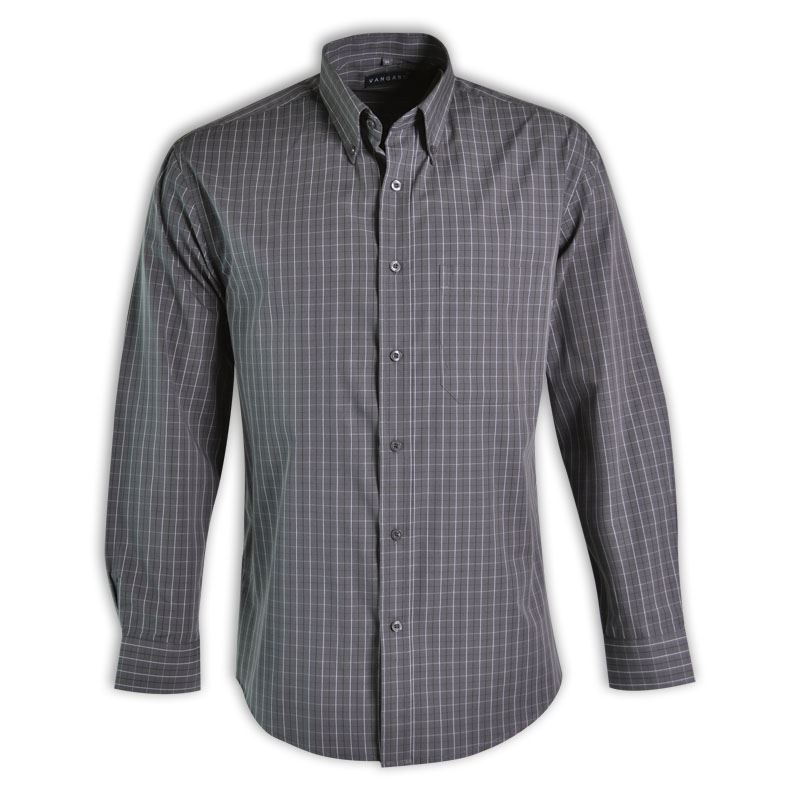 Proactive Cameron Shirt Long Sleeve - Check 3