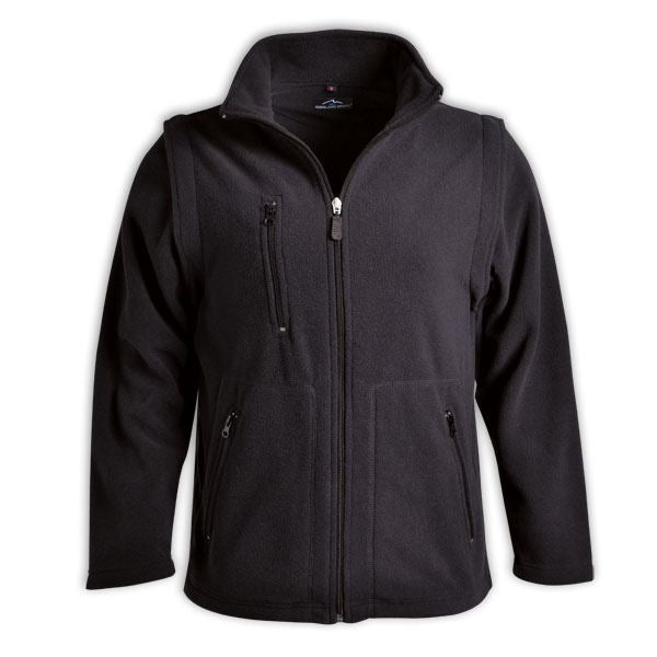 Proactive Ladies Zip Off Sleeve Polar Fleece