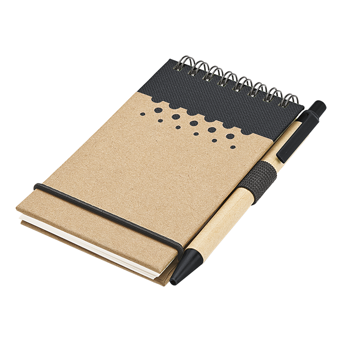 Barron BF0005 - Recycled Jotter Pad and Pen