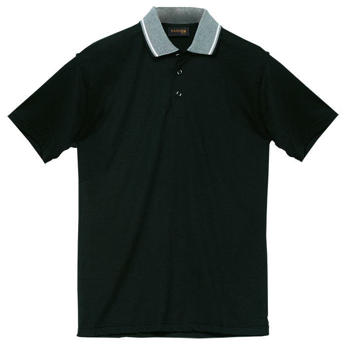 Barron Mens Jacquard Collar Golfer (GO170B)