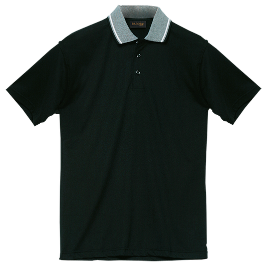 Barron Mens Jacquard Collar Golfer (GO170B)