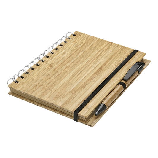 Barron BF0033 - Bamboo Notebook and Pen