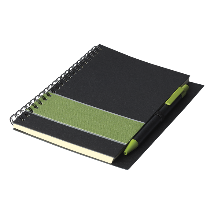 Barron BF0052 - Coloured Stripe Notebook with Pen