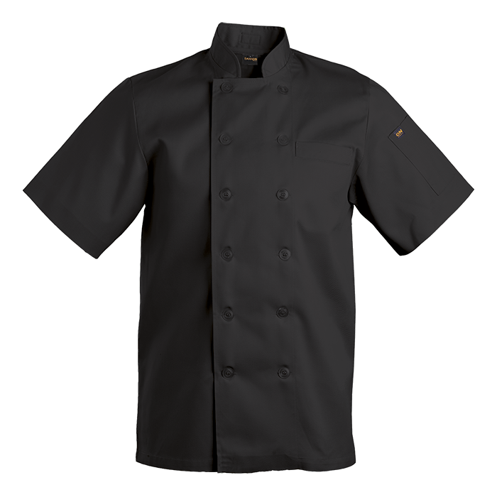Barron Mens Savona Short Sleeve Chef Jacket (BC-SAV)