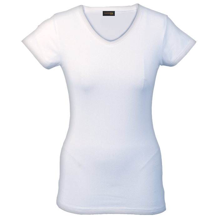 Barron Ladies 170g Slim Fit V-Neck T-Shirt (L170SFV)