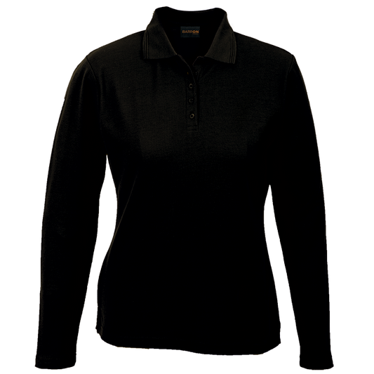 Barron Ladies 175g Pique Knit Long Sleeve Golfer (L175-LONG)