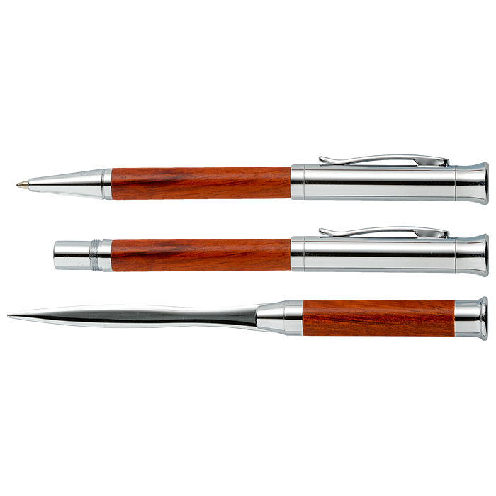 Barron BP5768 - Rosewood Exclusive Pen and Letter Opener Set