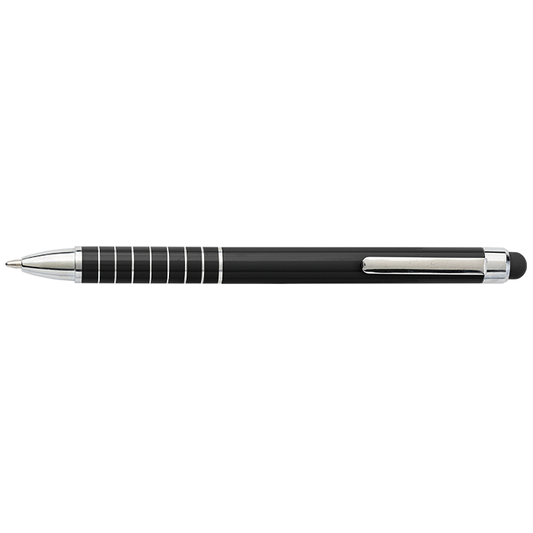 Barron BP0647 - Aluminium Ballpoint Pen with Matching Colour Stylus