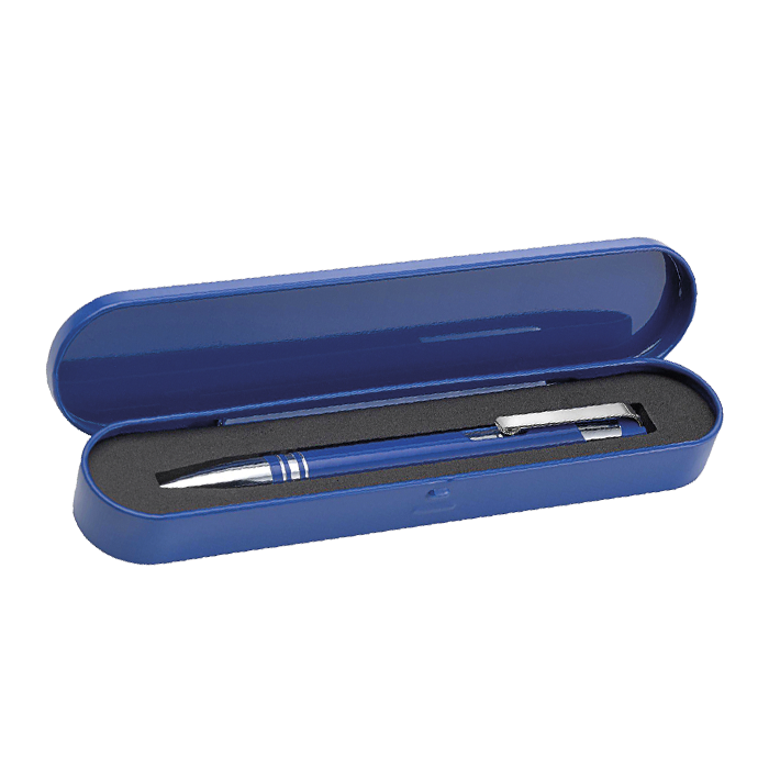 Barron BP3448 - Aluminium Ballpoint Pen in Matching Gift Tin