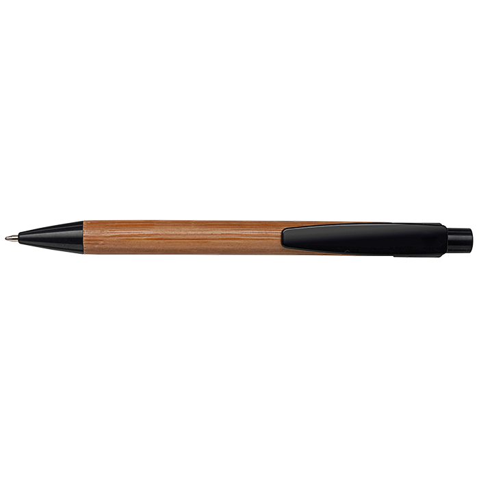 Barron BP3993 - Bamboo Ballpoint Pen with Plastic Trims