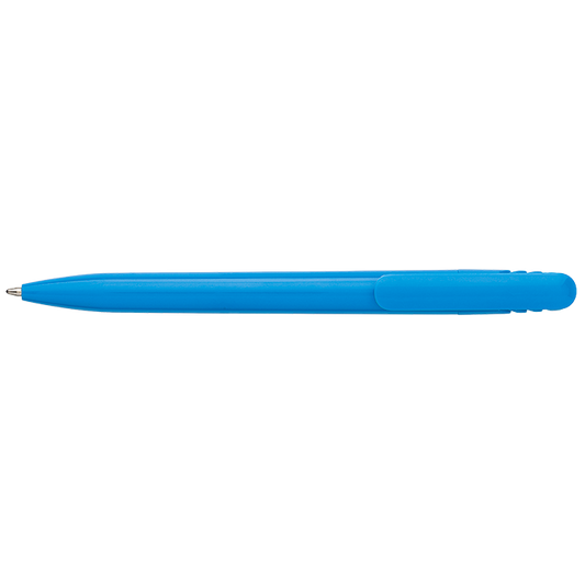 Barron BP7497 - Solid Colour Ballpoint Pen with Matching Coloured Clip
