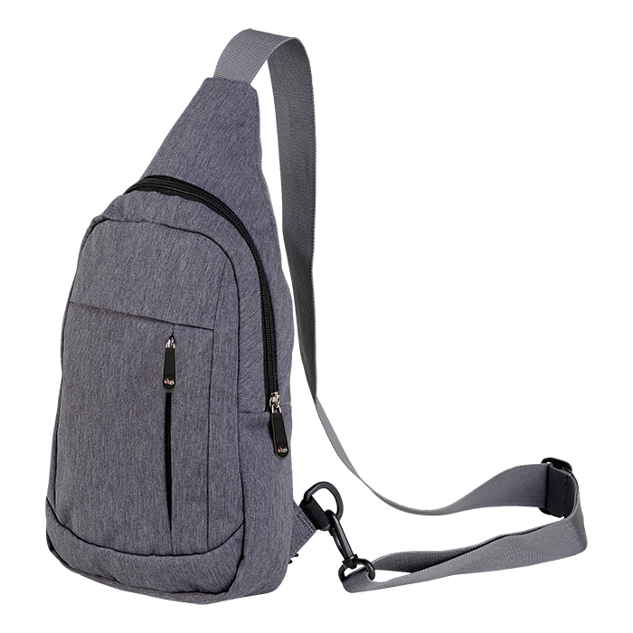 Barron IN0001 - Melange Shoulder Bag With Front Pocket