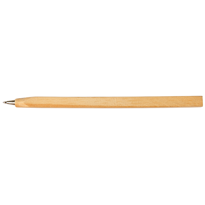 Barron BP7801 - Wooden Ballpoint Pen With Ruler