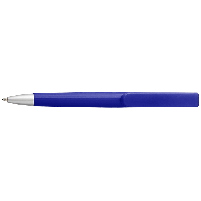 Barron BP7971 - Rounded Clip Ballpoint Pen With Coloured Barrel
