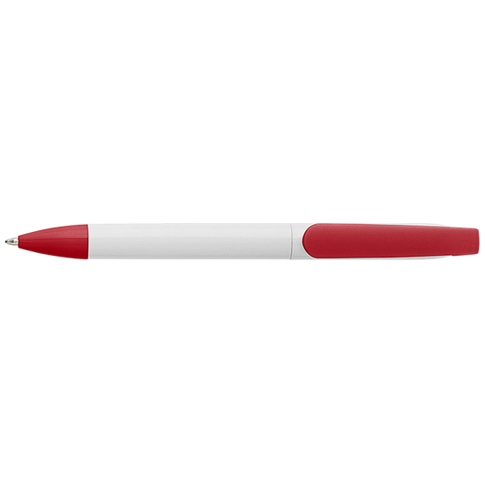 Barron BP7977 - Twist Action Ballpoint Pen With White Barrel