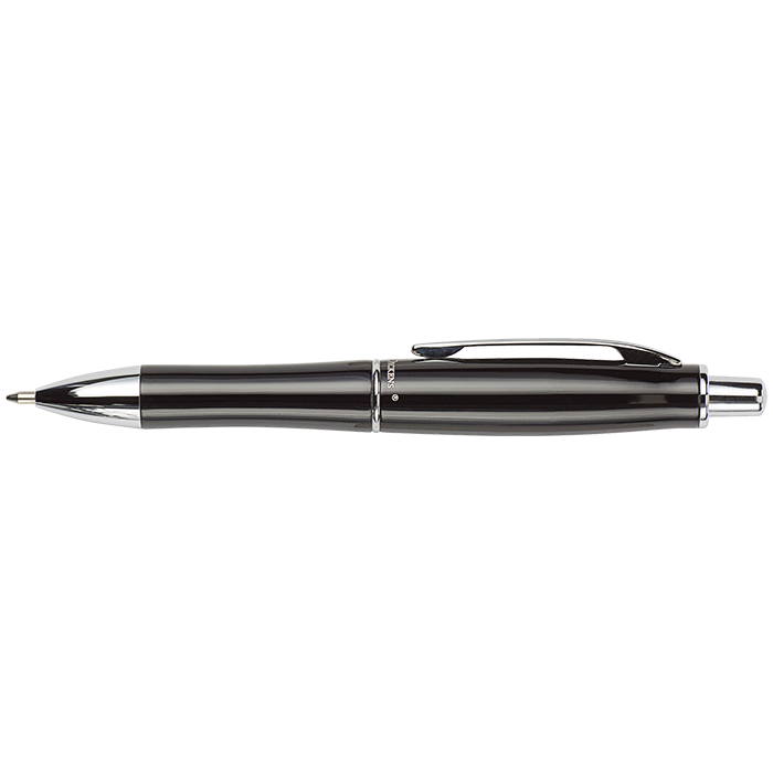 Barron CD1081 - Charles Dickens Ballpoint Pen With Silver Trim