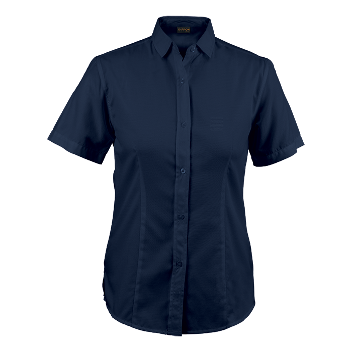 Barron Ladies Clayton Blouse Shirt Short Sleeve (LL-CLA)