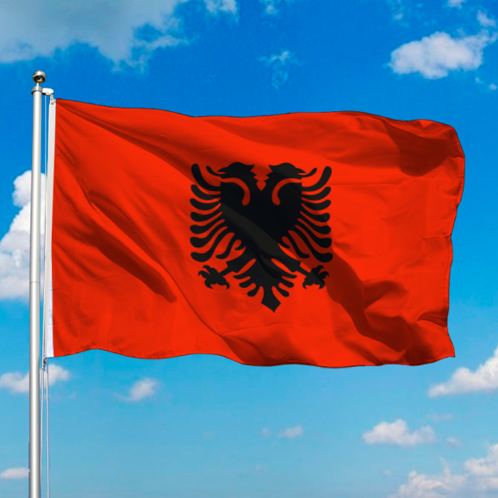 Barron ALBANIA FLAG