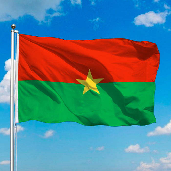 Barron BURKINA FASO FLAG