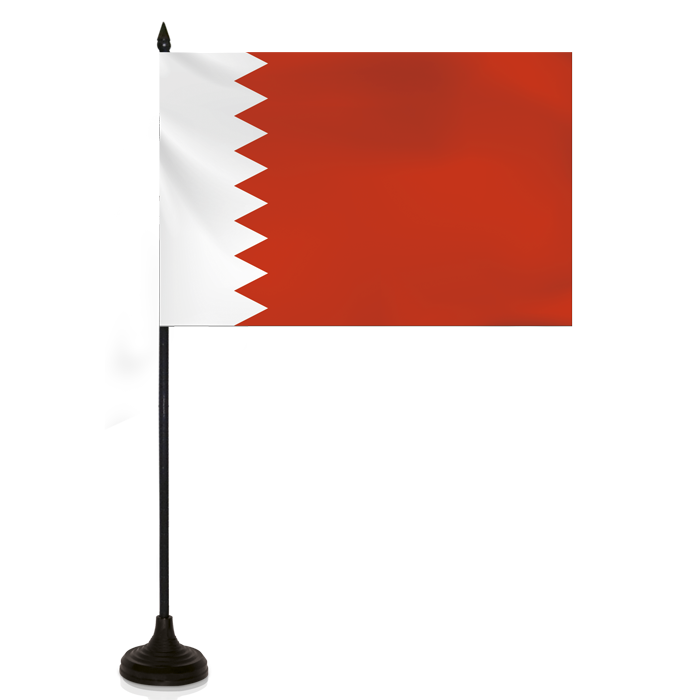 Barron Desk Flag - BAHRAIN FLAG
