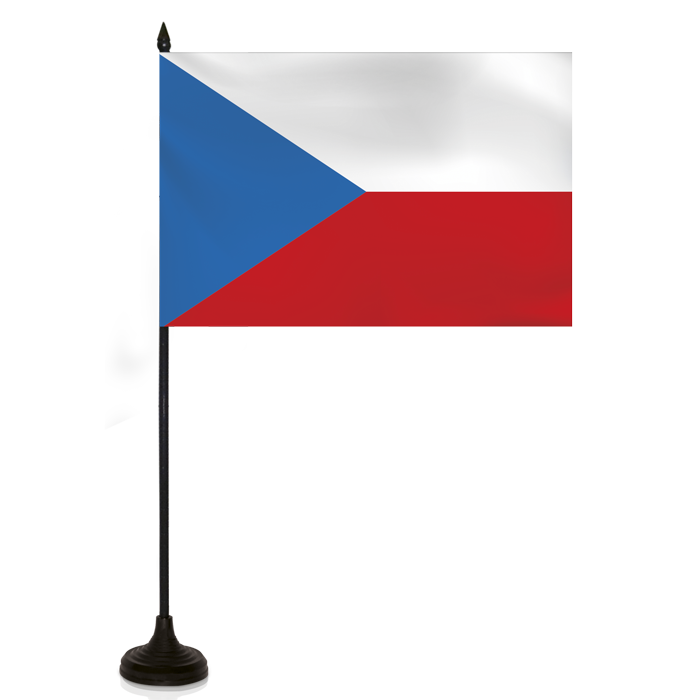 Barron Desk Flag - CZECH REPUBLIC FLAG