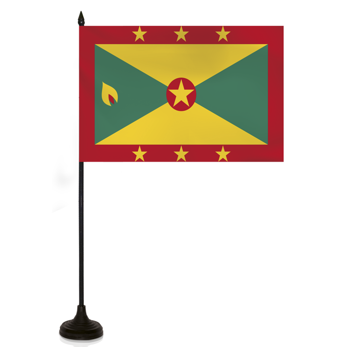 Barron Desk Flag - GRENADA FLAG
