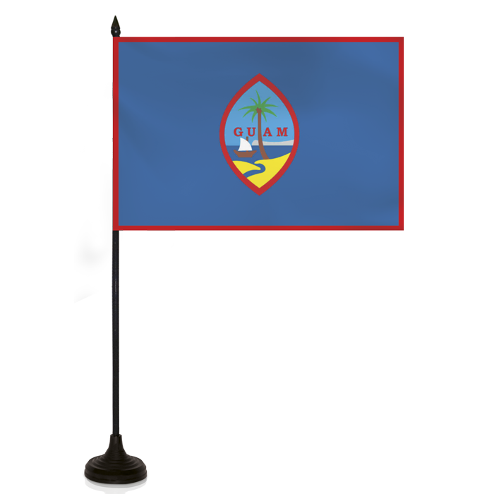 Barron Desk Flag - GUAM FLAG