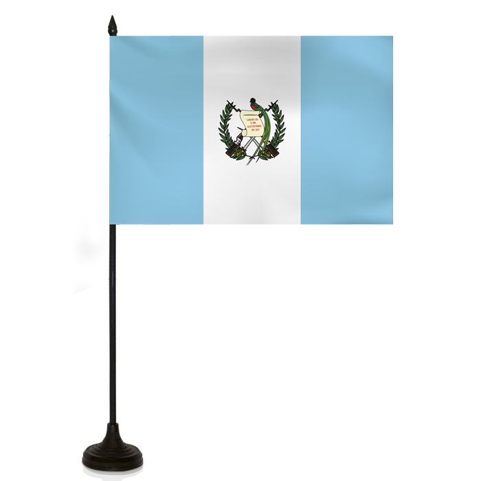 Barron Desk Flag - GUATEMALA FLAG