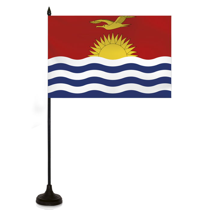 Barron Desk Flag - KIRIBATI FLAG