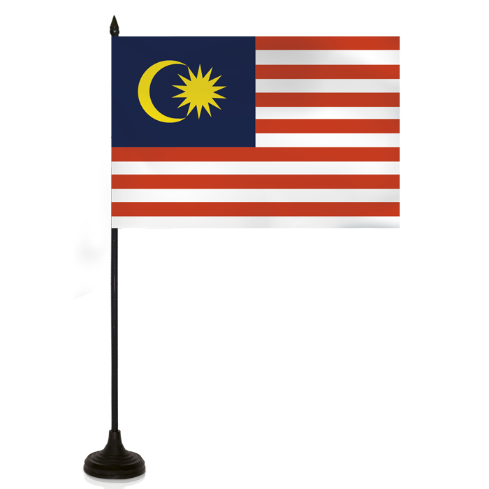 Barron Desk Flag - MALAYSIA FLAG