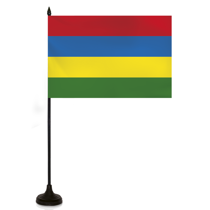 Barron Desk Flag - MAURITIUS FLAG