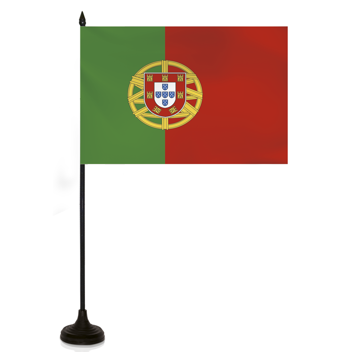 Barron Desk Flag - PORTUGAL FLAG