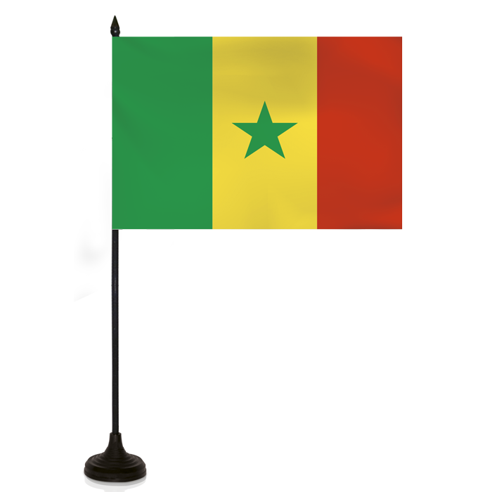 Barron Desk Flag - SENEGAL FLAG