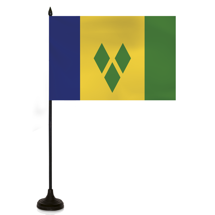 Barron Desk Flag - ST.VINCENT FLAG