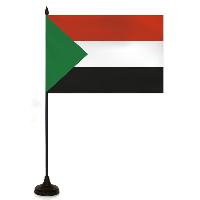 Barron Desk Flag - SUDAN FLAG