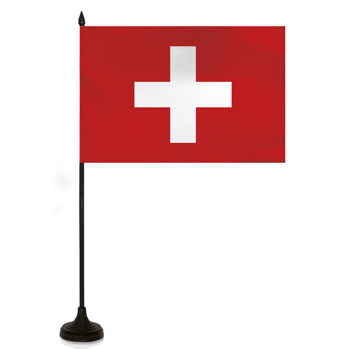 Barron Desk Flag - SWITZERLAND FLAG