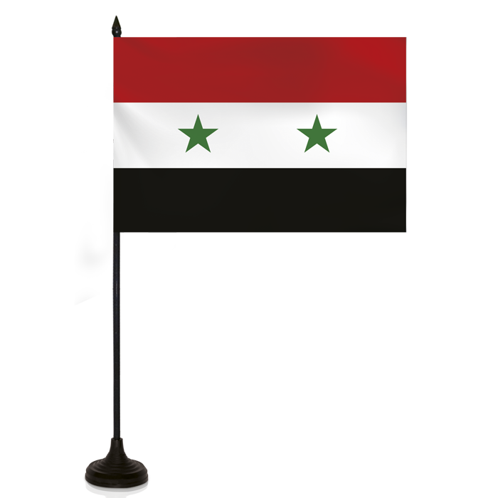 Barron Desk Flag - SYRIA FLAG