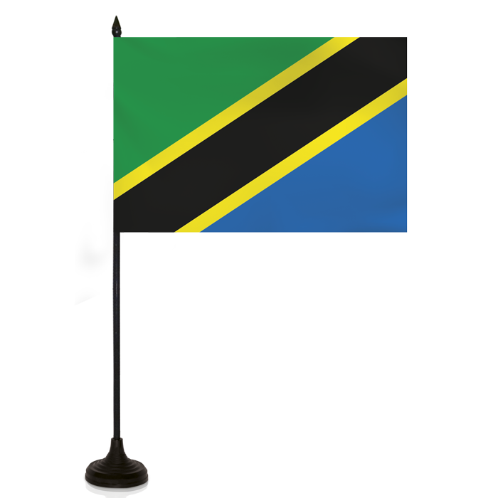 Barron Desk Flag - TANZANIA FLAG