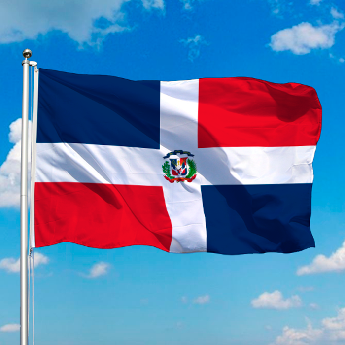 Barron DOMINICAN REPUBLIC FLAG