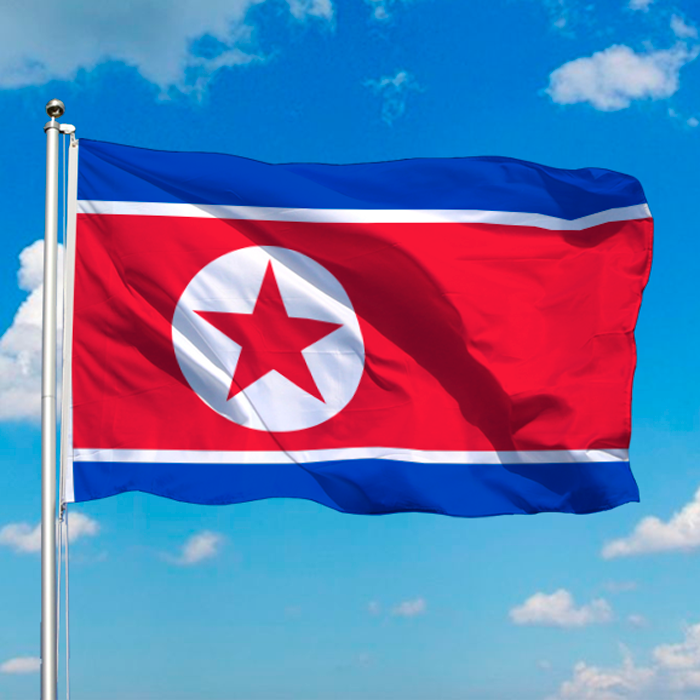 Barron NORTH KOREA FLAG