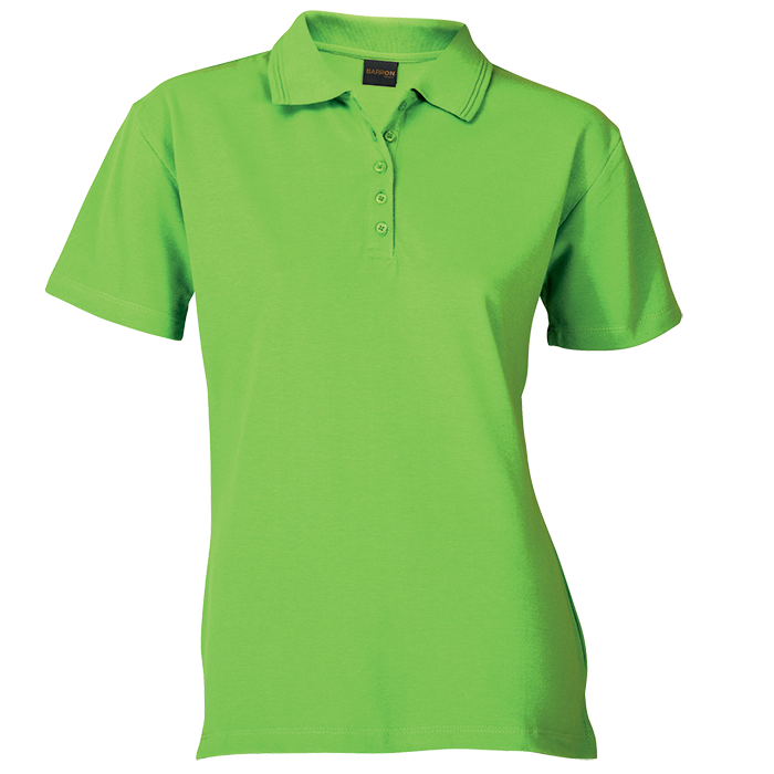 Barron 200g Ladies Pique Knit Golfer (L-200)