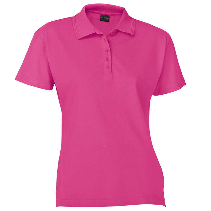 Barron 200g Ladies Pique Knit Golfer (L-200)