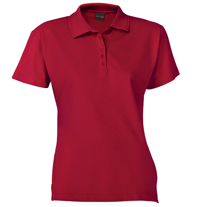 Barron 200g Ladies Pique Knit Golfer (L-200)