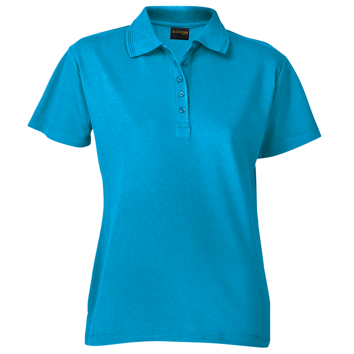 Barron 200g Ladies Pique Knit Golfer (L-200)