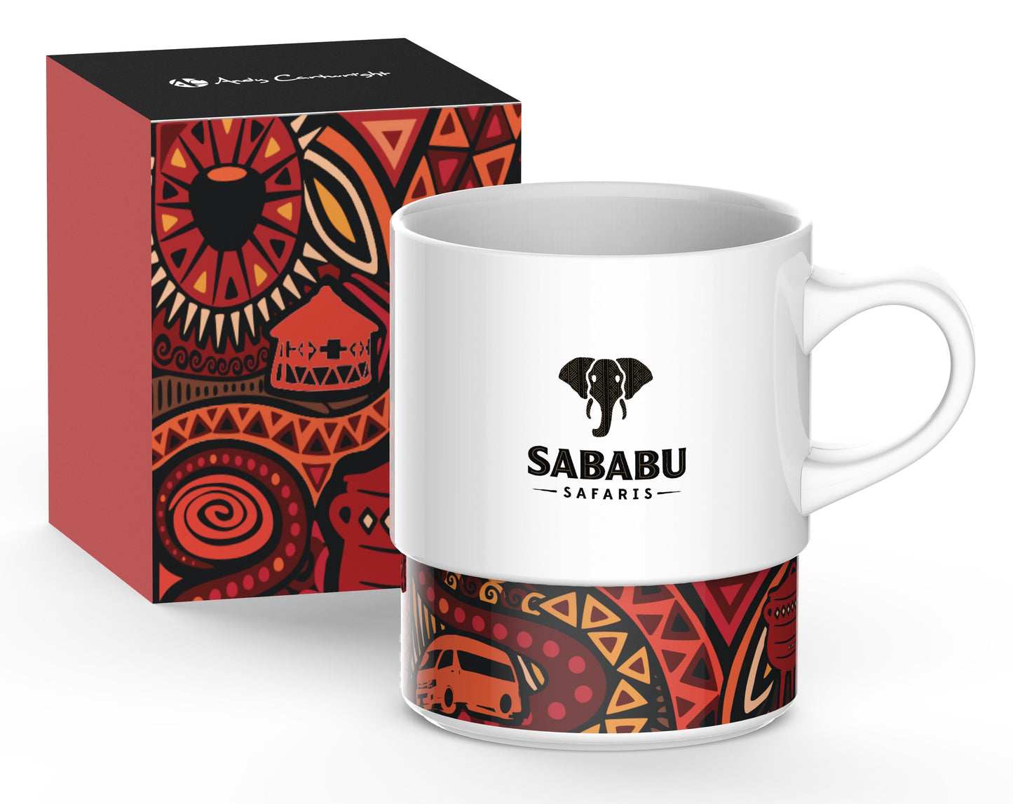 Andy Cartwright 'I Am South African' Coffee Mug - Red Only