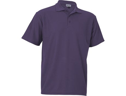 Mens Basic Pique Golf Shirt