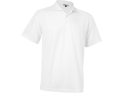 Mens Basic Pique Golf Shirt