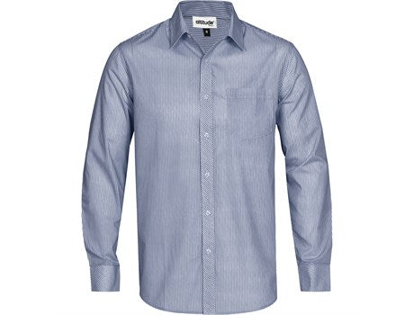 Mens Long Sleeve Birmingham Shirt - Navy (ALT-BHML-N)