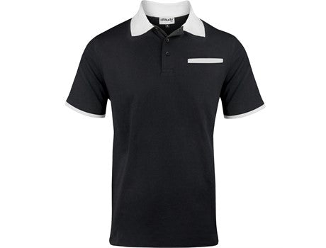 Mens Caliber Golf Shirt - Aqua Only