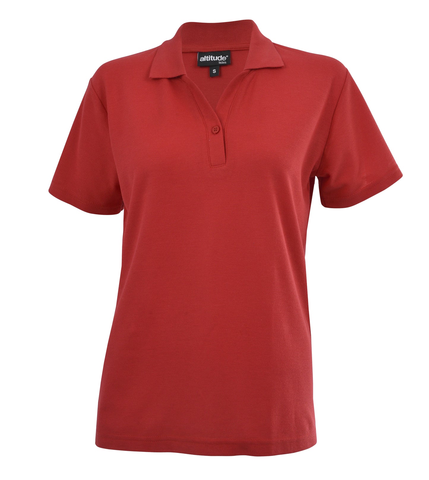 Ladies Melrose Heavyweight Golf Shirt - Red Only